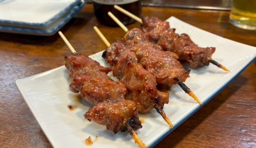 【元祖満州焼 庄兵衛 本店】創業80年！火入れ・塩加減抜群の老舗の焼鳥が150円から